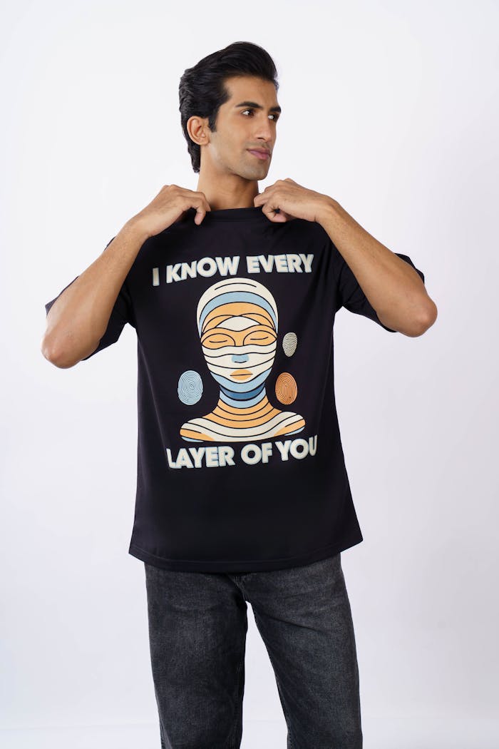 services-03 Trendy oversized t-shirt for men featuring an abstract artistic print. Perfect for casual wear.